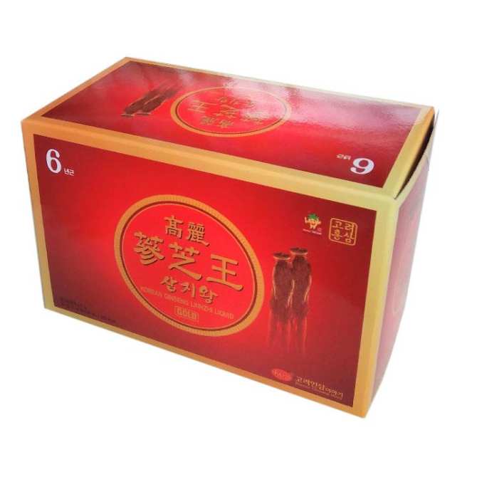 Nước hồng sâm linh chi KGS Hàn Quốc hộp 60 gói 2