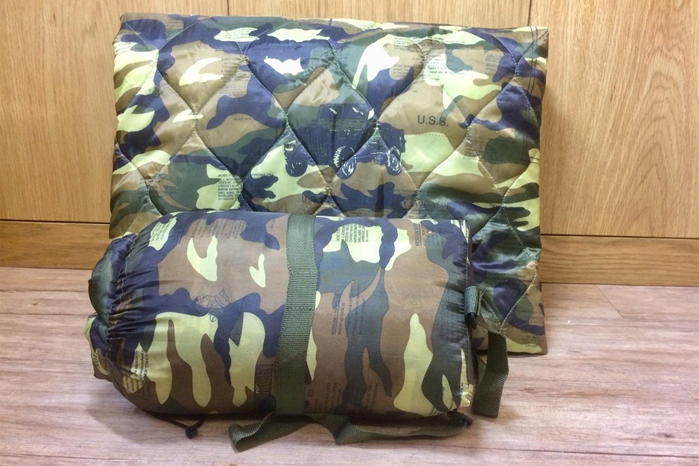 Mền Túi Du Lịch Phong Cách Lính Họa Tiết Rằn Ri MTRR