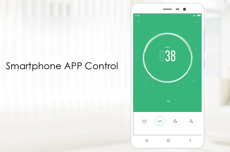 Máy Lọc Không Khí Xiaomi Mi Air Purifier 2 - FJY4009MY - Hàng Chính Hàng