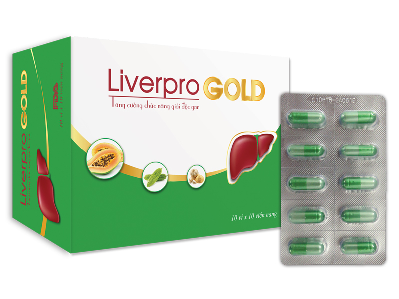 Thực phẩm tăng cường chức năng gan – LIVERPRO GOLD