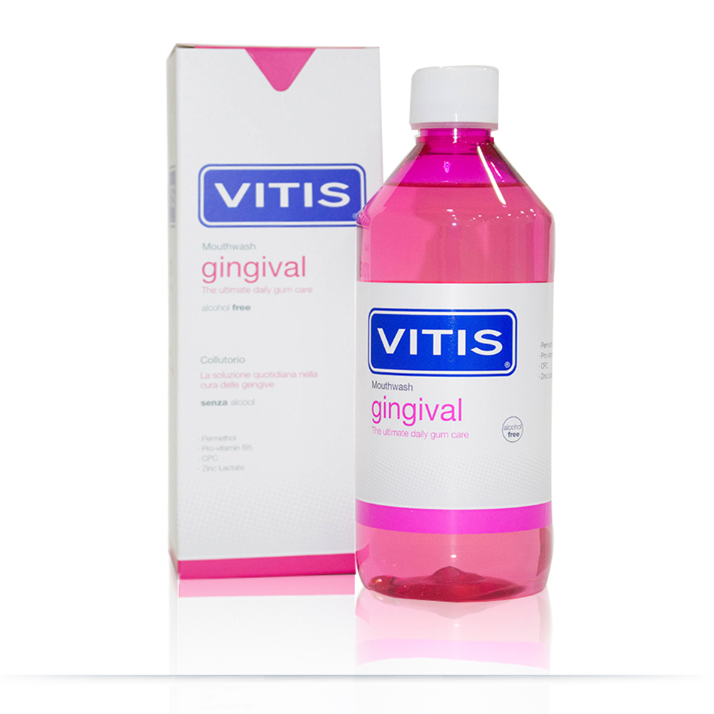 Nước súc miệng dành cho nướu nhạy cảm Vitis Gingival 500ml 1