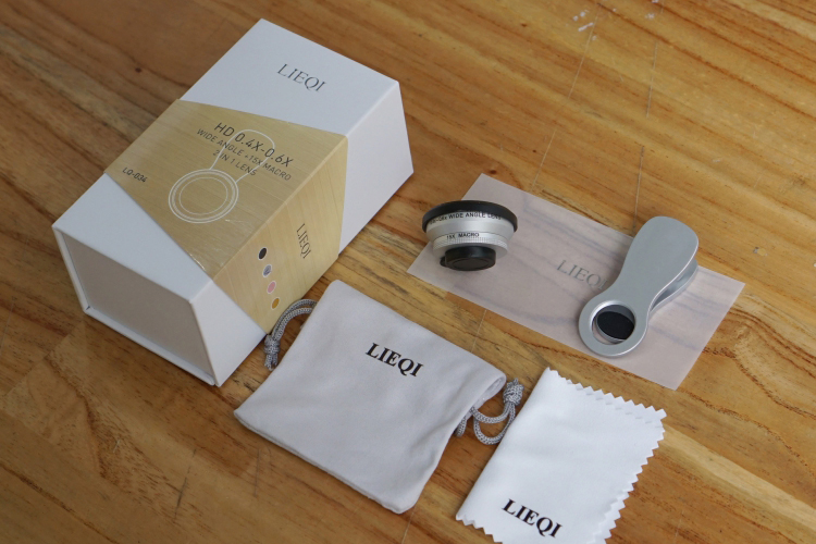 Ống Kính Đa Năng 2 Trong 1 LIEQI LQ-034 (Macro + Wide)