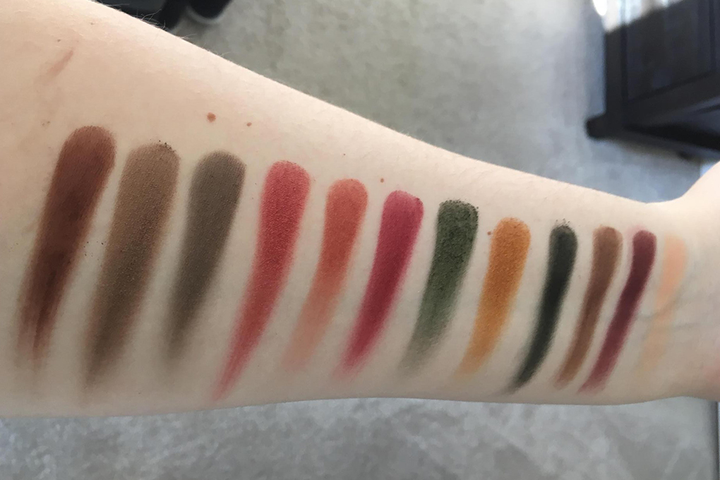 Phấn Mắt 12 Ô NYX Professional Makeup In Your Element Shadow Palette (1.41g)