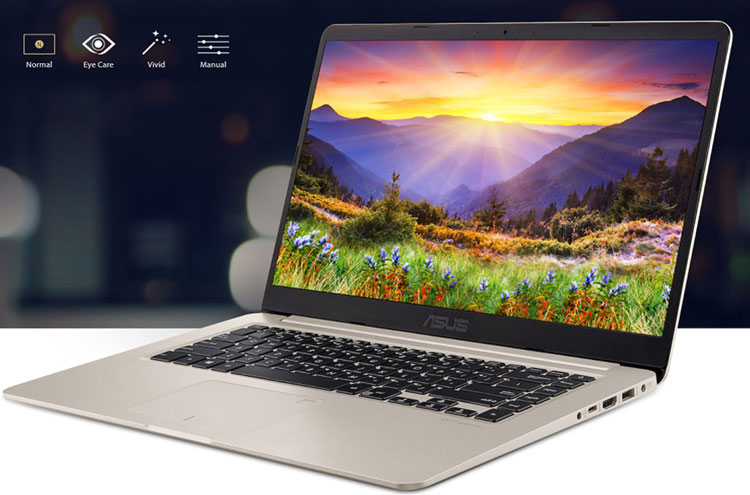 Laptop Asus Vivobook S15 S510UN-BQ319T Core i5-8250U/Win10 (15.6 inch) - Gold - Hàng Chính Hãng