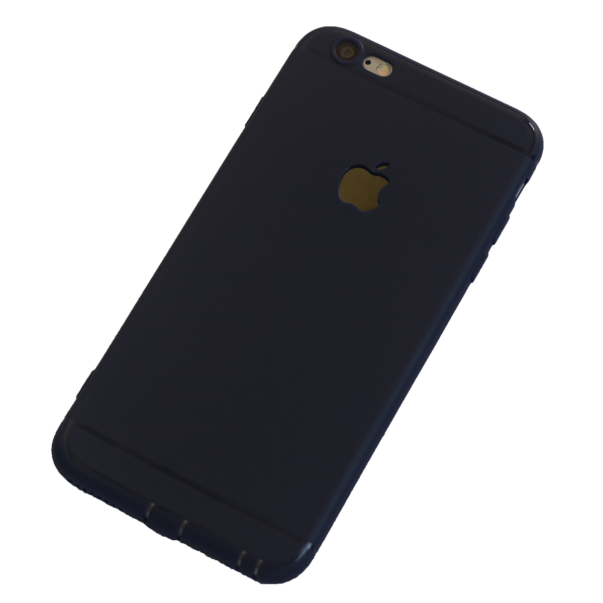 Ốp lưng dẻo Fashion Case khoét táo có nút chắn bụi cho iPhone 6/6S
