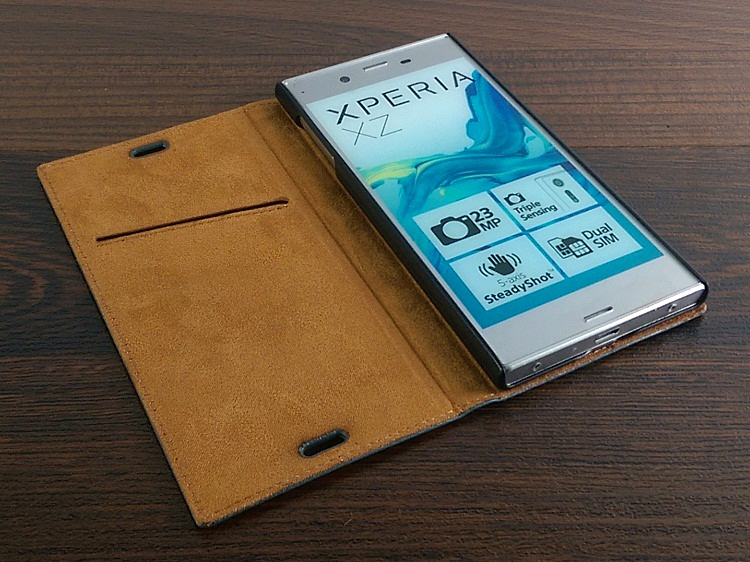 Bao Da Cho Điện Thoại Sony Xperia XZ - Hàng Nhập Khẩu