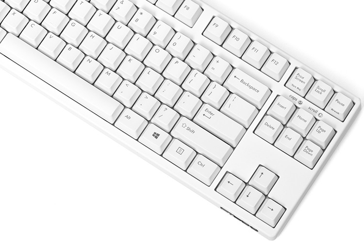 Bàn Phím Cơ Có Dây Filco Majestouch 2 Hakua 87 FKBN87M/EMW2 Tenkeyless - Hàng Chính Hãng