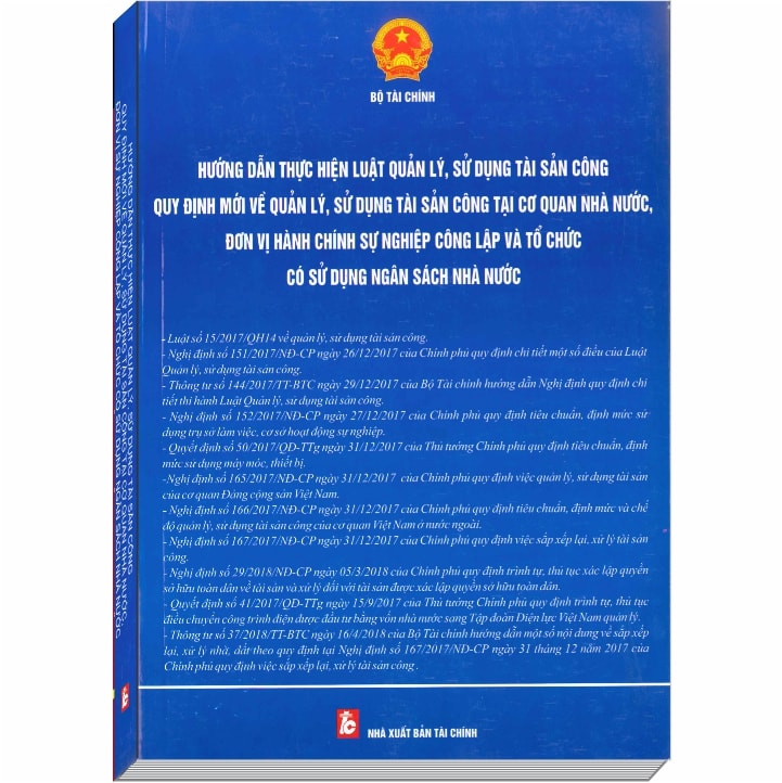 Hướng Dẫn Thực Hiện Luật Quản Lý, Sử Dụng Tài Sản Công – Quy Định Mới Về Quản Lý, Sử Dụng Tài Sản Công