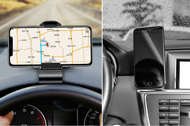 Giá Giữ Điện Thoại Cho Xe Hơi Baseus - Trắng