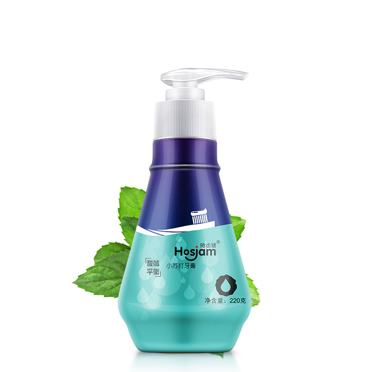 Bình Đựng Kem Đánh Răng Bạc Hà Hosjam (220g)
