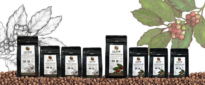 Cà Phê Bột Nguyên Chất 100% Arabica Hảo Hạng Light Coffee AHHB-100 (100g)