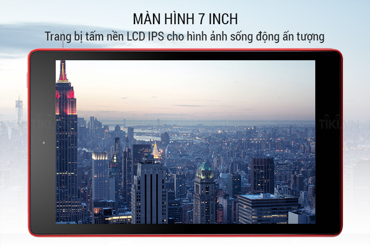 Máy Tính Bảng Kindle Fire HD8 (7th) Wifi 16GB (2017) - Hàng Chính Hãng