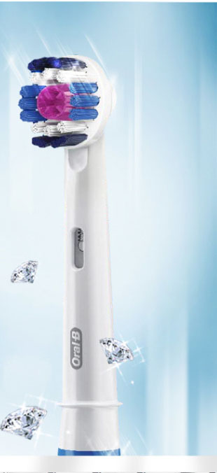 Bộ Ba Đầu Bàn Chải Đánh Răng Braun Oral B EB18 Cho Các Dòng Bàn Chải D12,, D16, D20, D34, D36 