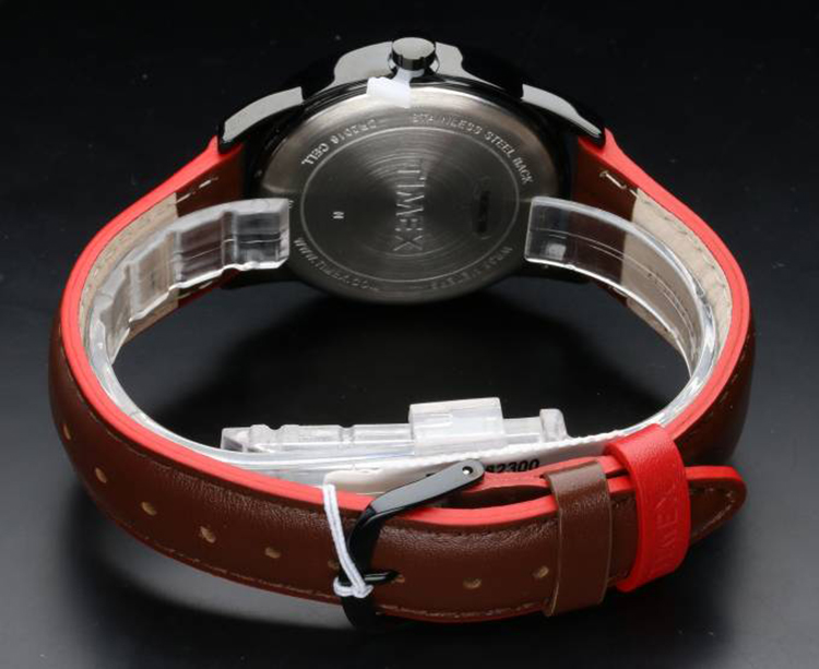 Đồng Hồ Dây Da Nam Timex Easy Reader Color Pop 38mm - TW2R62300