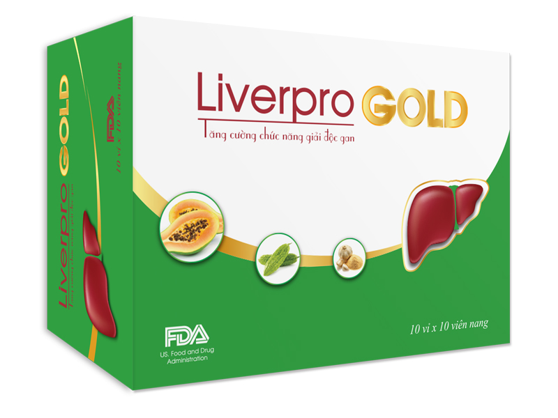 Thực phẩm tăng cường chức năng gan – LIVERPRO GOLD