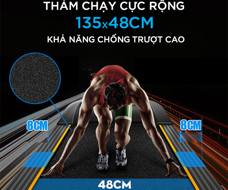 Máy Chạy Bộ Kingsport BK-6000 Đa Năng (Trắng)