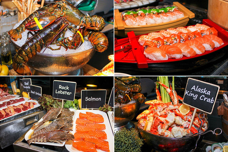 Vé Buffet Quốc Tế International Buffet Lunch Tại Amaya Food Gallery, Thái Lan (Thứ 2- Thứ 7)