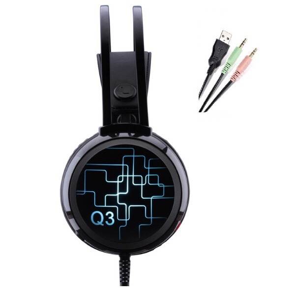 Tai nghe game Q3 hổ trợ mic nói 
