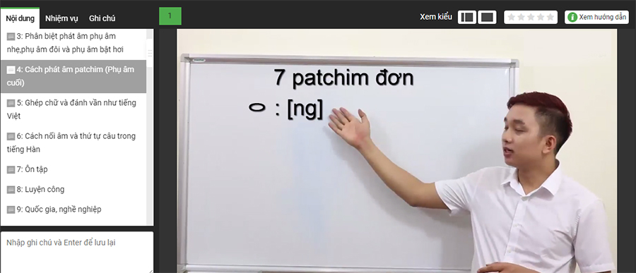 Khóa Học Giao Tiếp Tiếng Hàn Dễ Như Nhai Kẹo KYNA NN39