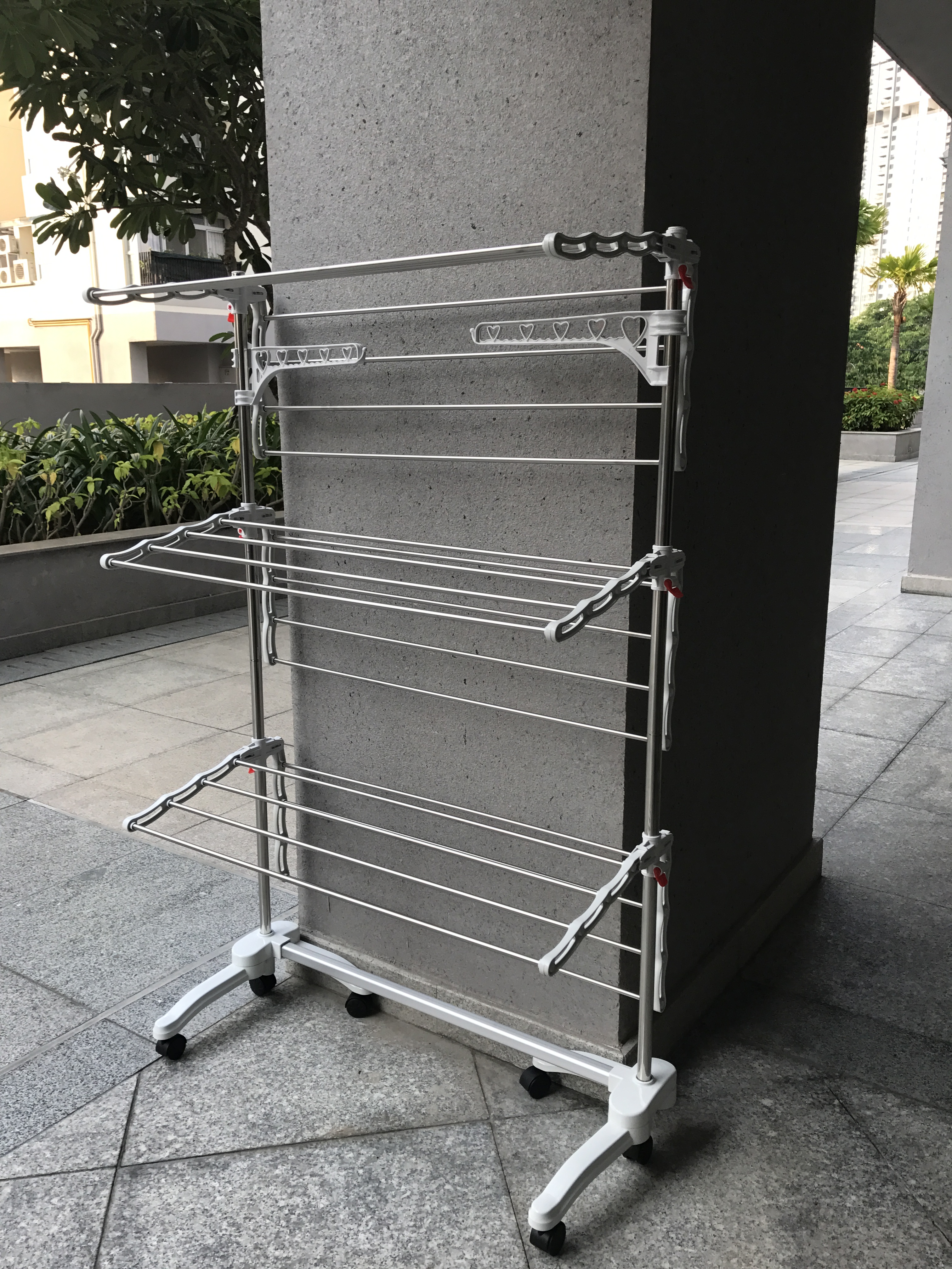 Giàn phơi đồ, giàn phơi quần áo 6 cánh Hàn Quốc