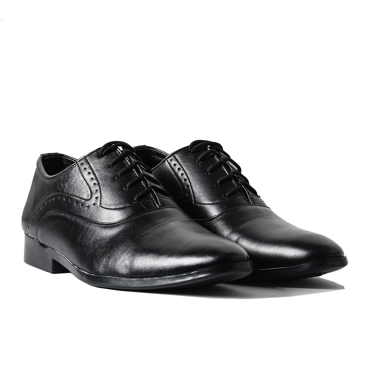 Giày Tây Nam Da Cột Dây Zapas - GF001 (Đen)