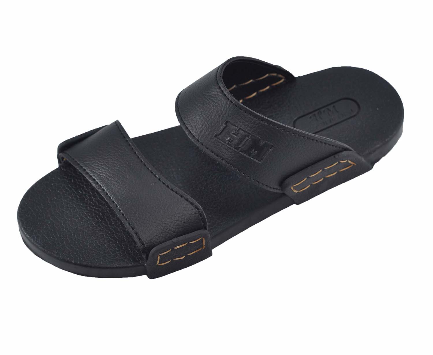 Dép nam da PU chất lượng cao bền đẹp - TPUC-11 ( Đen)