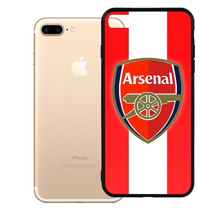 Ốp lưng viền TPU cao cấp cho Iphone 7 Plus - Clb Arsenal 01