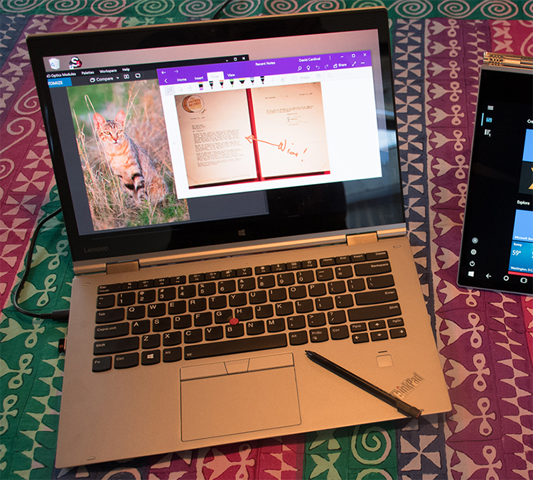 Laptop Lenovo ThinkPad X1 Yoga G2 20JEA01CVN Core i7-7500U/Win10 (14 inch) - Hàng Chính Hãng (Black)