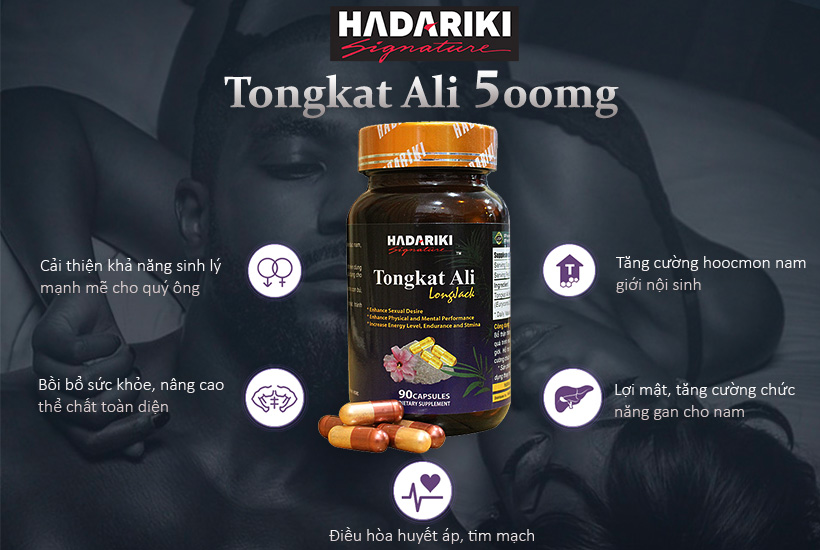 Những công dụng tuyệt vời mà thuốc bổ thận Tongkat Ali mang đến cho sức khỏe sinh lý nam