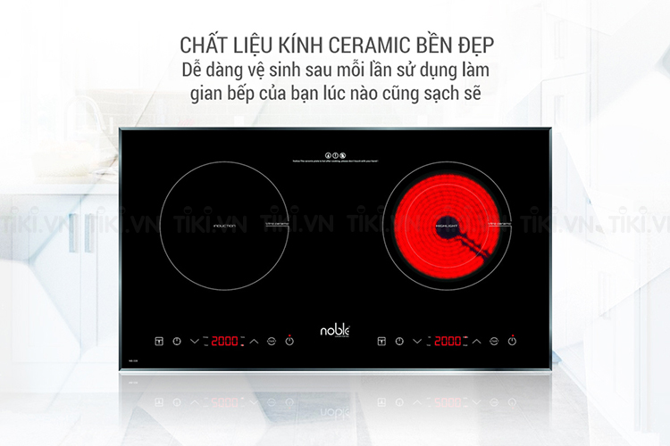 Bếp Đôi Từ Và Hồng Ngoại NOBLE NB-339