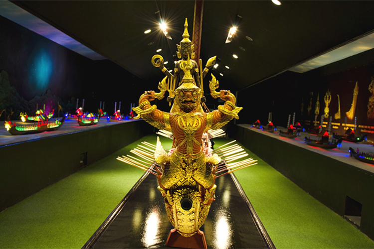Vé Miniature Thai Royal Barge Pattaya