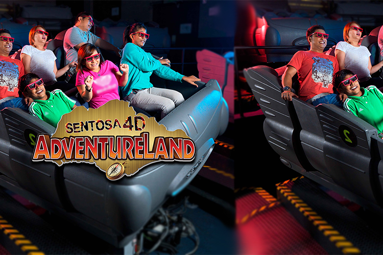 Vé 4D Adventure Land Ở Sentosa, Singapore