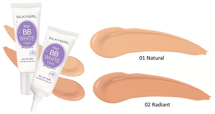 Kem Nền BB Trắng Da Silkygirl GF0137 (18ml)
