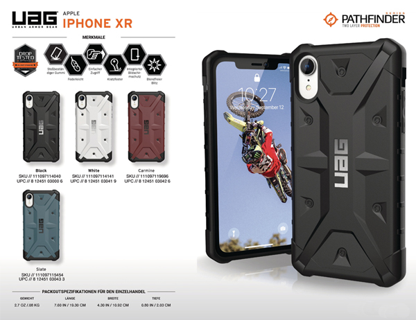 Ốp lưng iPhone XR UAG Pathfinder Series