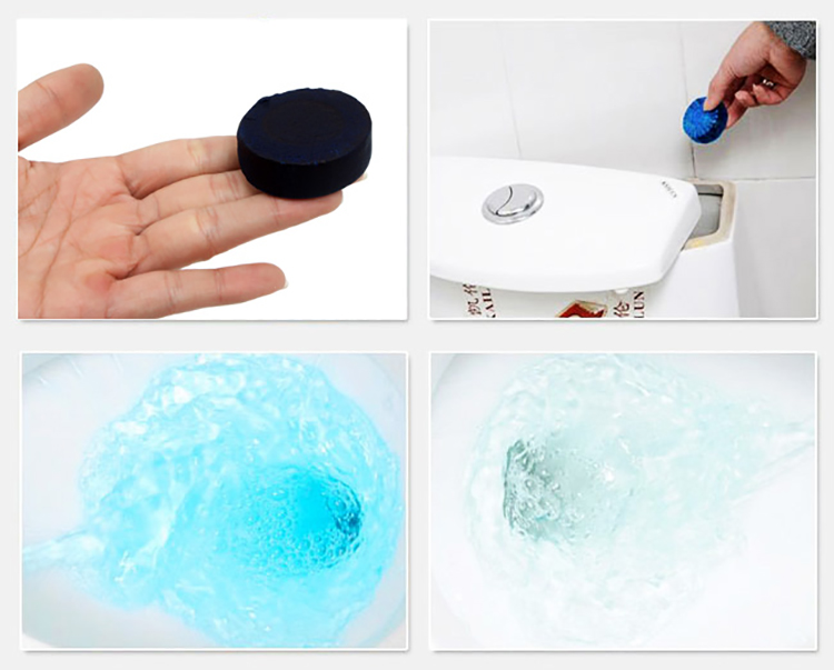 10 Viên Tẩy Bồn Cầu Siêu Sạch (50g / Viên)