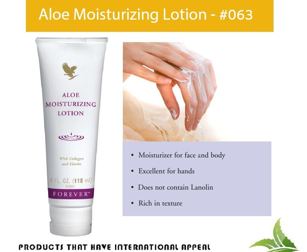 Kem dưỡng ẩm Aloe Moisturizing Lotion (#063) -118ml