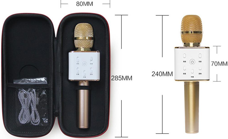 Micro Karaoke Tích Hợp Loa Bluetooth cutePad TX-Q705