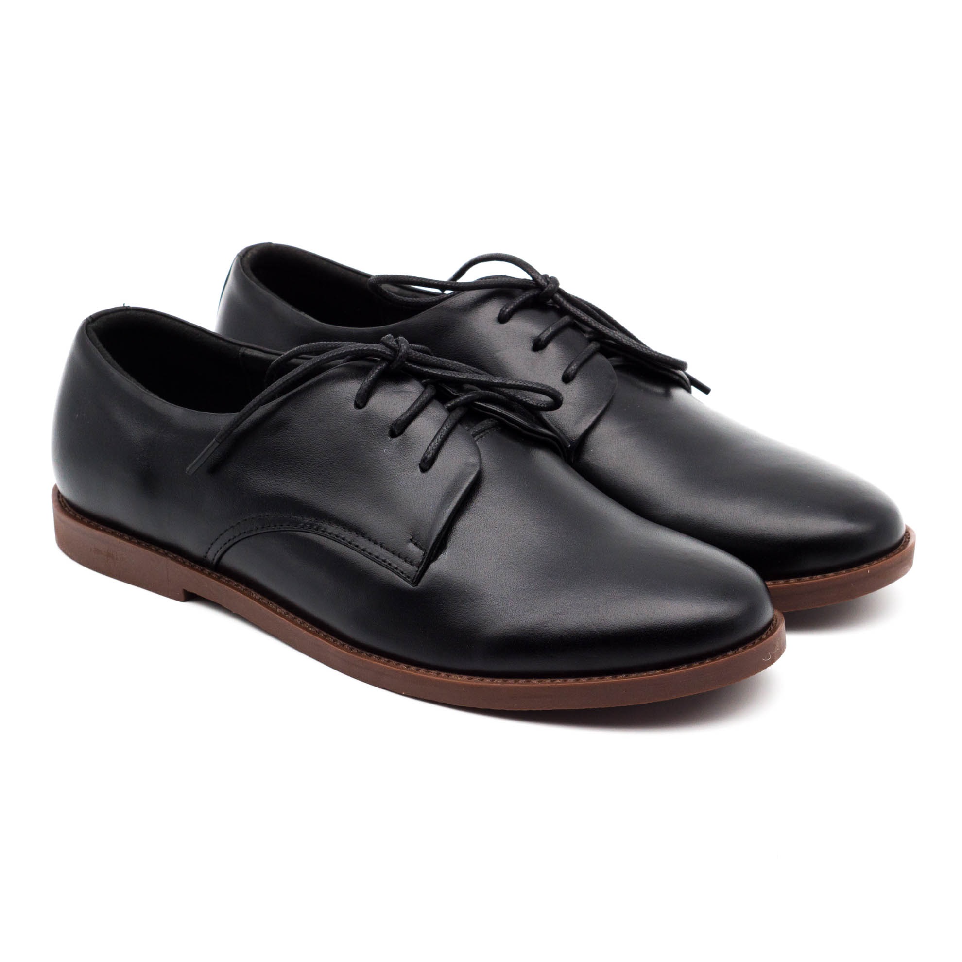 Giày mọi da bò thật cột dây phong cách VO Shoes_AB937