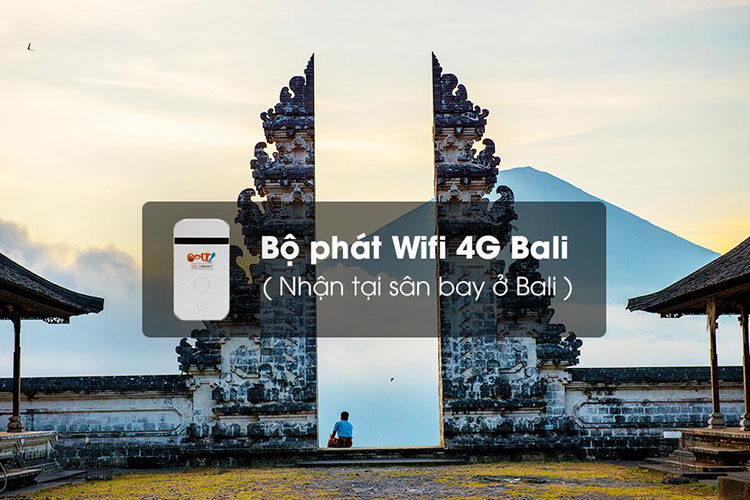 Thuê Bộ Phát Wifi 4G Bali 5 Ngày
