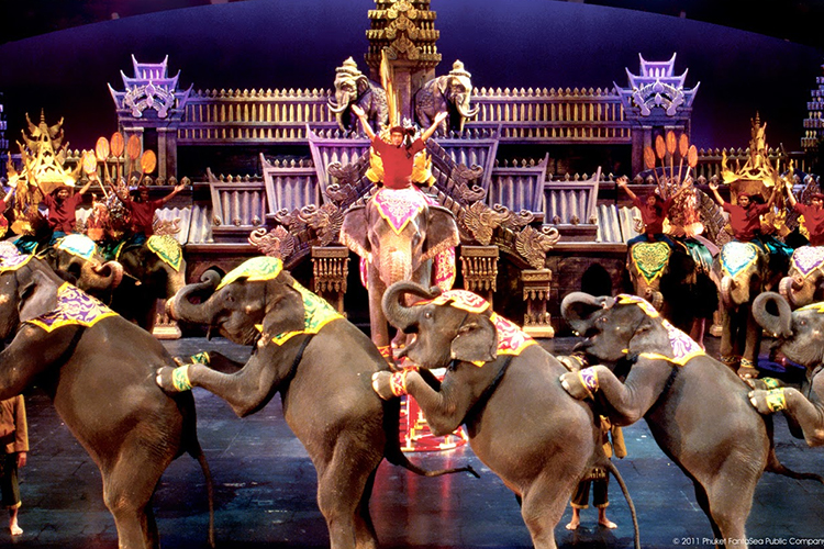 Vé Xem Show Phuket Fantasea, Thái Lan - Ghế Thường + Xe Đưa Đón