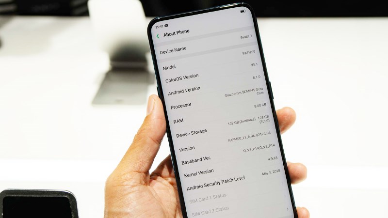 Điện Thoại OPPO Find X - Hàng Chính Hãng