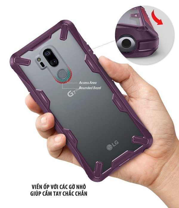 Ốp lưng LG G7 ThinQ Ringke FUSION-X