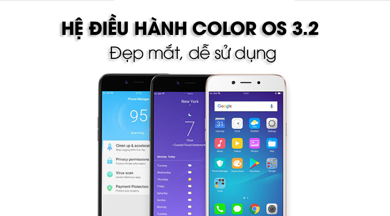 Điện Thoại OPPO A71K (16GB/2GB) - Hàng Chính Hãng
