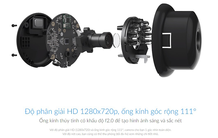 Camera Giám Sát Yi Home 720p Hd Quốc Tế