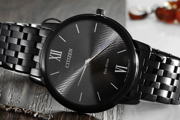 Đồng Hồ Nam Dây Kim Loại Siêu Mỏng Citizen AR1135-87E - Đen
