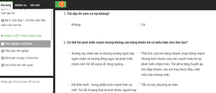 Khóa Học Tâm Lý Và Giáo Dục Giới Tính Cho Con Tuổi Dậy Thì KYNA KID33