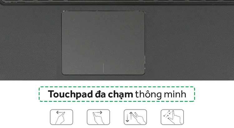 Laptop Dell Inspiron N5468 K5CDP11 Core i5-7200U/Win10 (14.1 inch) - Silver - Hàng Chính Hãng