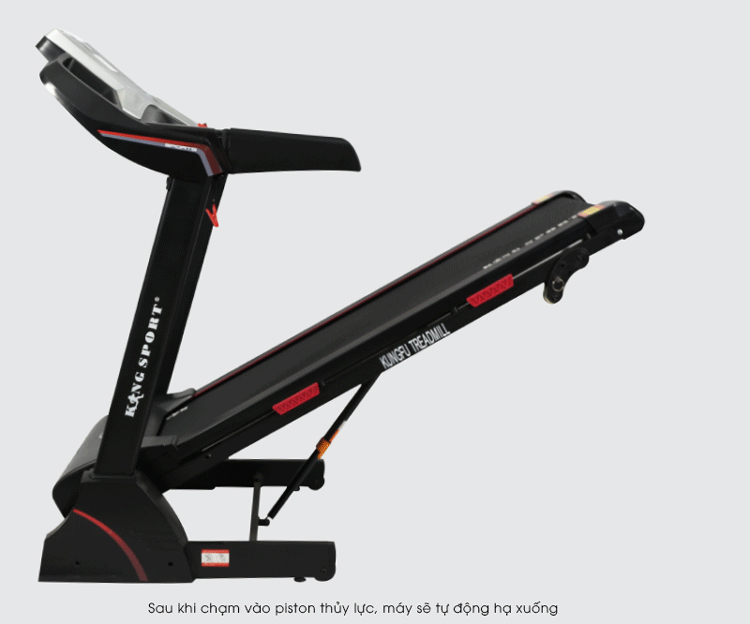 Máy Chạy Bộ Kingsport Kungfu Đơn Năng (Trắng)