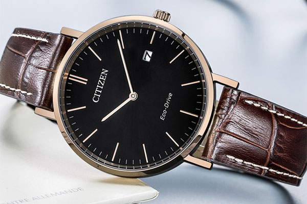 Đồng Hồ Nam Dây Da Citizen AU1083-13H - Nâu