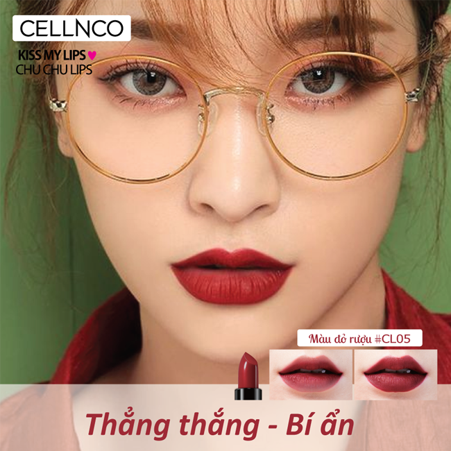 Son Màu Dưỡng Ẩm Không Chì Cellnco (3.5g)